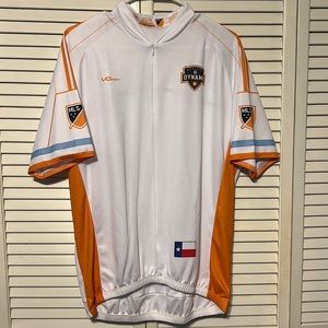 VOMAX Cycling Jersey Houston Dynamo with 3 pockets in the back Size 2XL